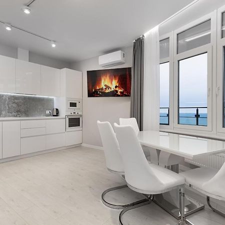 44 Pearl 1-Bedroom Panoramic Sea View Apartment Odessa Luaran gambar