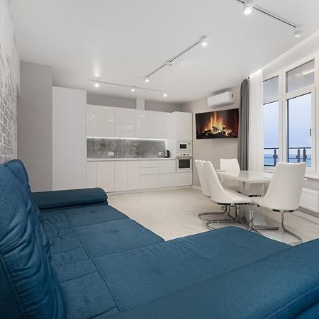 44 Pearl 1-Bedroom Panoramic Sea View Apartment Odessa Luaran gambar